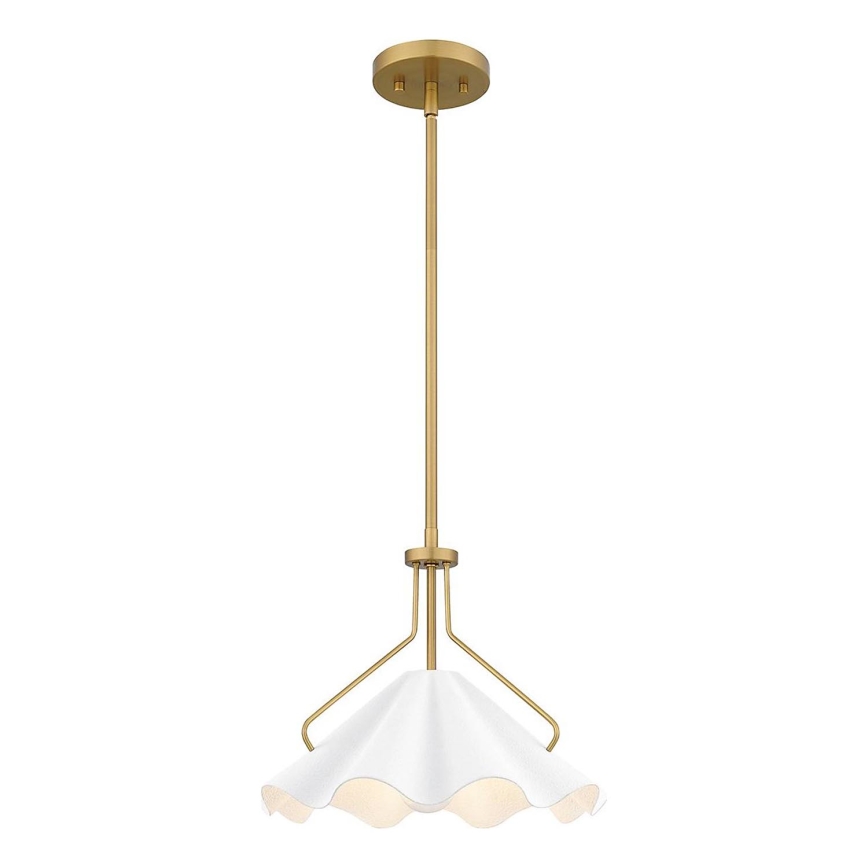 Quoizel - Chandelier on a pole MEJIA 1xE27/60W/230V d. 35,6 cm brass