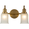 Quoizel - LED Bathroom Wall Light SWELL 2xG9/3W/230V IP44 Gold