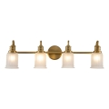 Quoizel - LED Bathroom Wall Light SWELL 4xG9/3W/230V IP44 Gold
