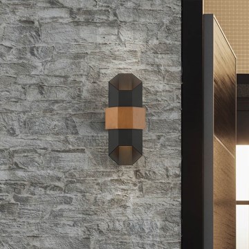 Quoizel - LED Outdoor wall light CHASM 2xLED/5,5W/230V IP44