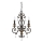 Quoizel - MARQUETTE chain-hung chandelier 3xE14/60W/230V bronze