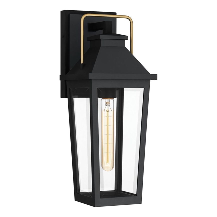 Quoizel - Outdoor wall light BUCKLEY 1xE27/40W/230V IP44 black