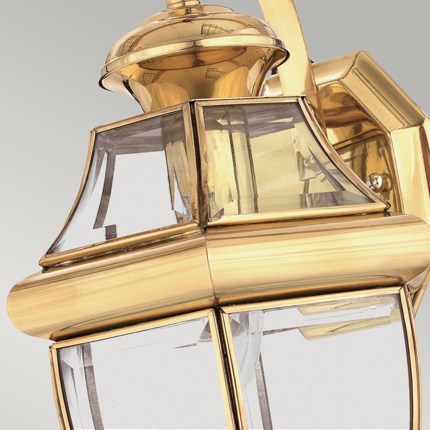 Quoizel - Outdoor wall light MARINE 1xE27/150W/230V IP44 golden
