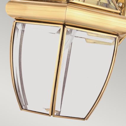 Quoizel - Outdoor wall light MARINE 1xE27/150W/230V IP44 golden
