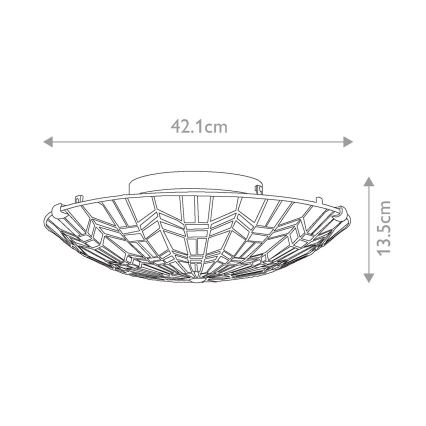 Quoizel - Ceiling light ALCOTT 2xE27/60W/230V