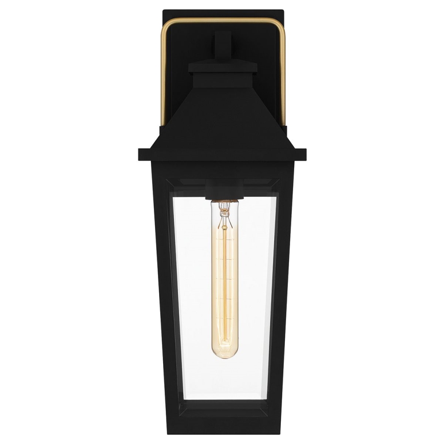 Quoizel - Outdoor wall light BUCKLEY 1xE27/40W/230V IP44 black