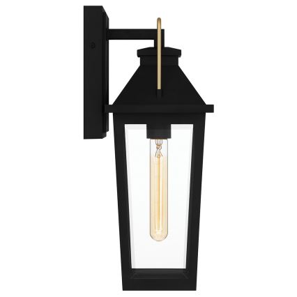 Quoizel - Outdoor wall light BUCKLEY 1xE27/40W/230V IP44 black