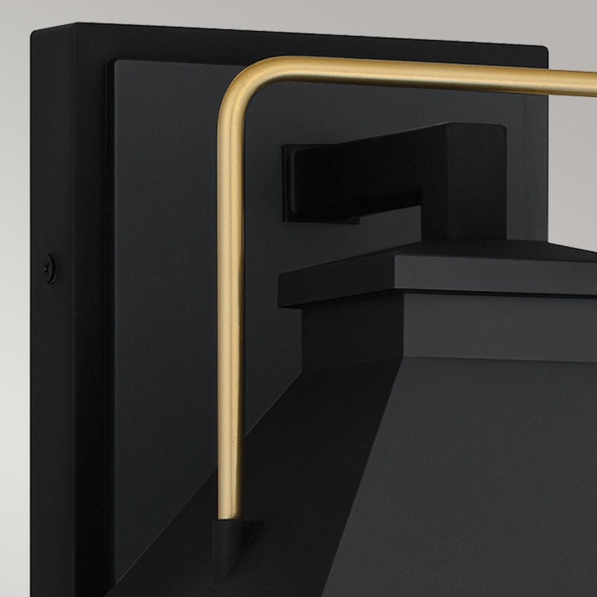 Quoizel - Outdoor wall light BUCKLEY 1xE27/40W/230V IP44 black