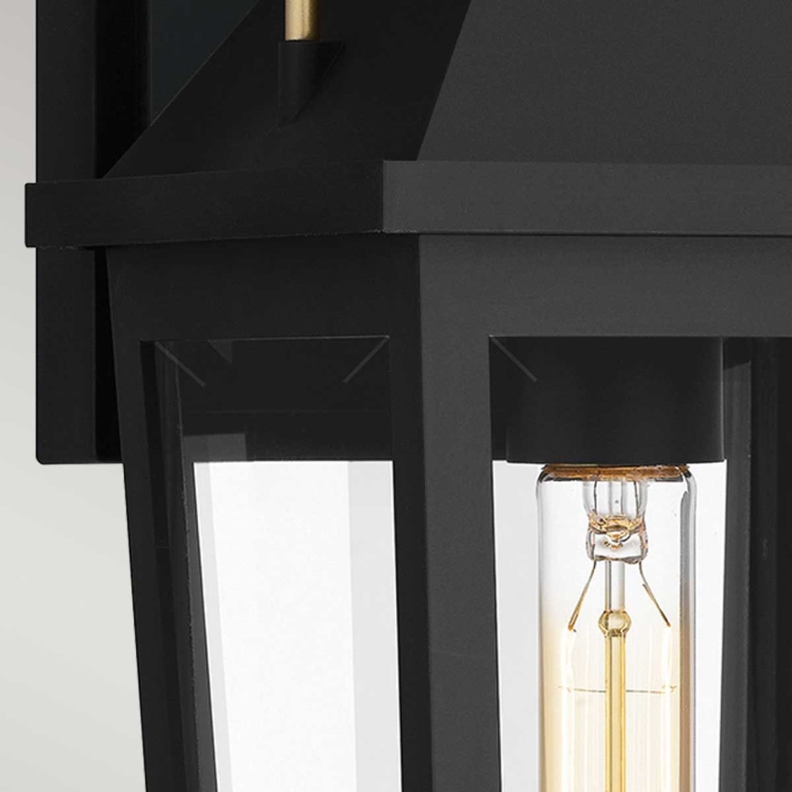 Quoizel - Outdoor wall light BUCKLEY 1xE27/40W/230V IP44 black