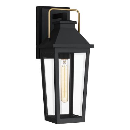 Quoizel - Outdoor wall light BUCKLEY M 1xE27/40W/230V IP44 black