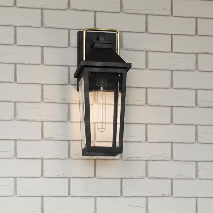 Quoizel - Outdoor wall light BUCKLEY M 1xE27/40W/230V IP44 black