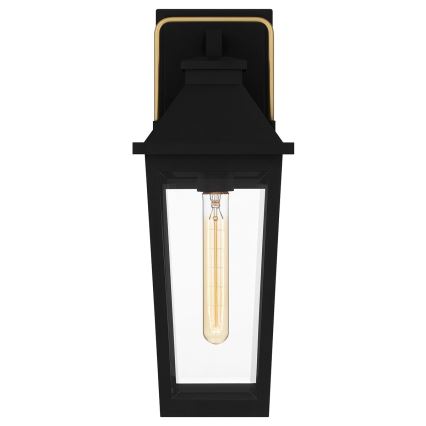 Quoizel - Outdoor wall light BUCKLEY M 1xE27/40W/230V IP44 black