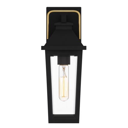 Quoizel - Outdoor wall light BUCKLEY 1xE27/40W/230V IP44 black