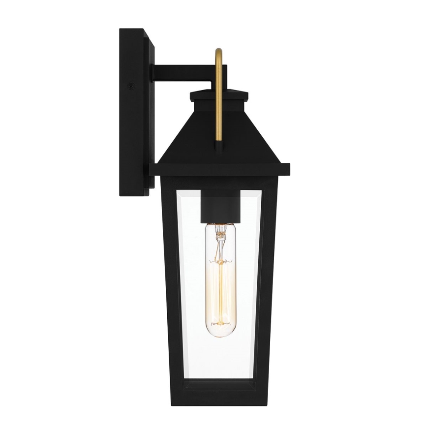 Quoizel - Outdoor wall light BUCKLEY 1xE27/40W/230V IP44 black