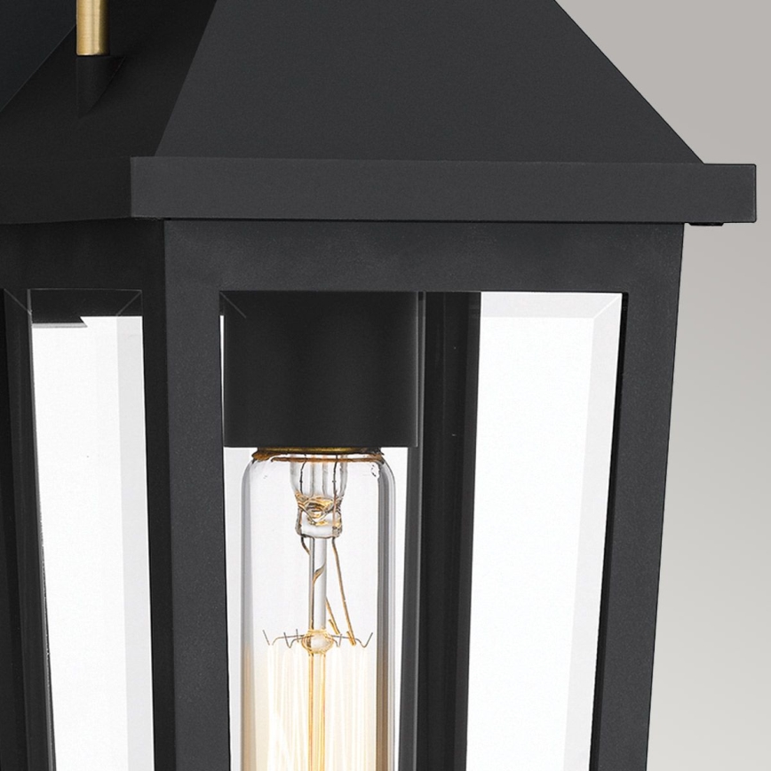 Quoizel - Outdoor wall light BUCKLEY 1xE27/40W/230V IP44 black