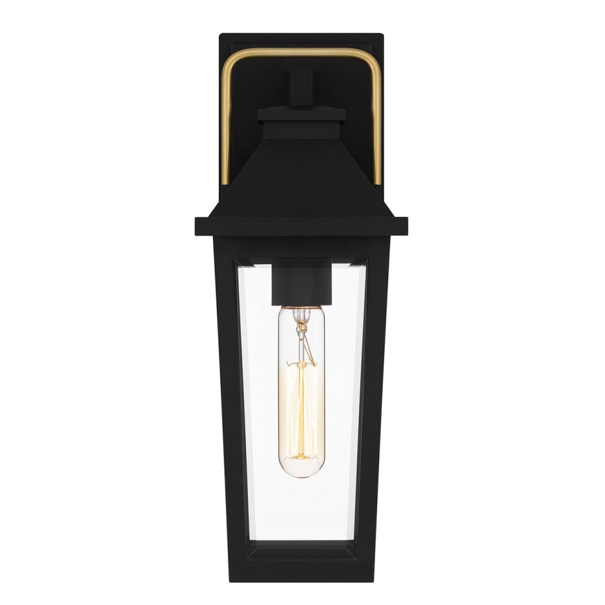 Quoizel - BUCKLEY S Outdoor Wall Light 1xE27/40W/230V IP44 Black