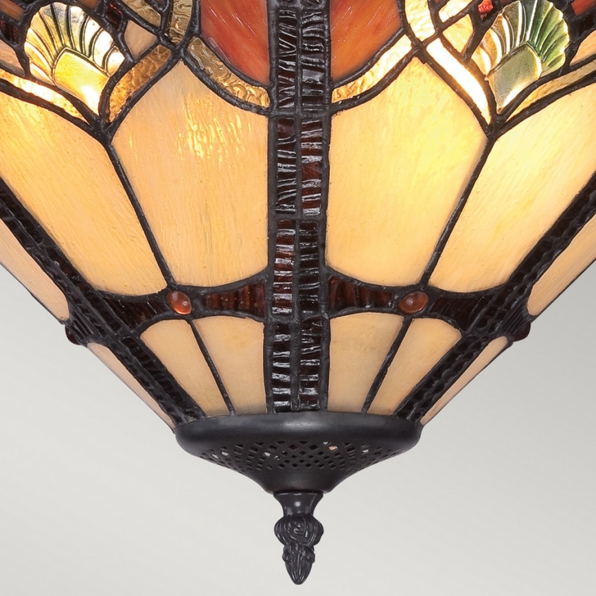 Quoizel - CAMBRIDGE Tiffany Ceiling Light 2x E27/100W/230V