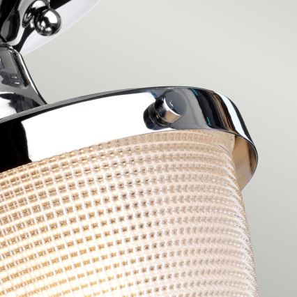 Quoizel - Bathroom ceiling light DUBLIN 1xE27/40W/230V IP44 shiny chrome