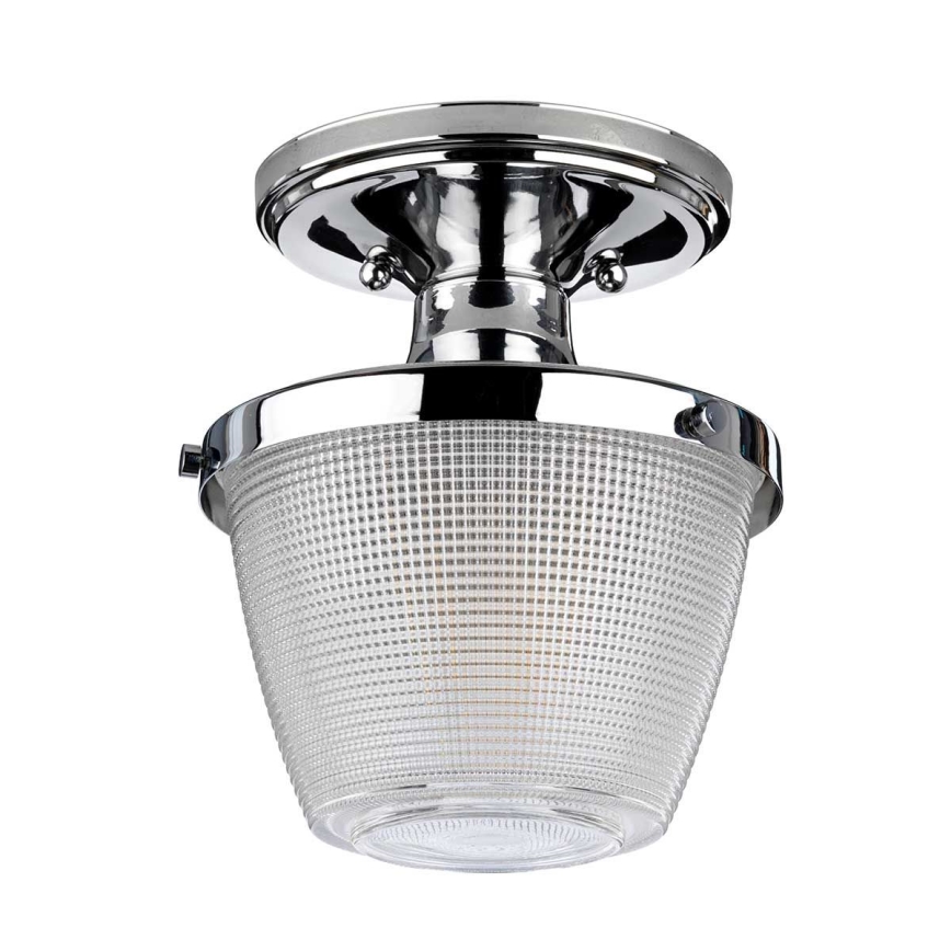 Quoizel - Bathroom ceiling light DUBLIN 1xE27/40W/230V IP44 shiny chrome