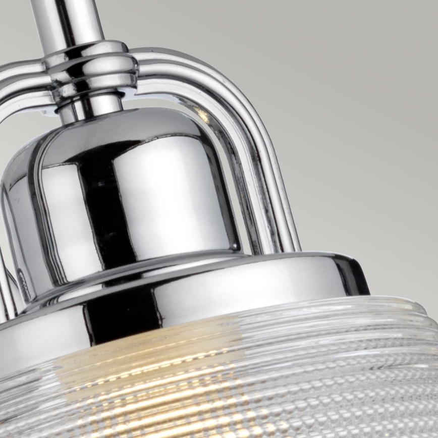 Quoizel - LED Bathroom wall light DUBLIN 1xG9/3W/230V IP44 shiny chrome