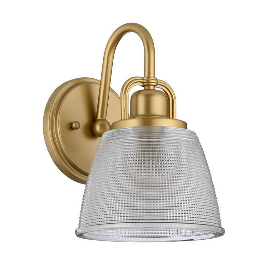 Quoizel - LED Bathroom wall light DUBLIN 1xG9/3W/230V IP44 gold