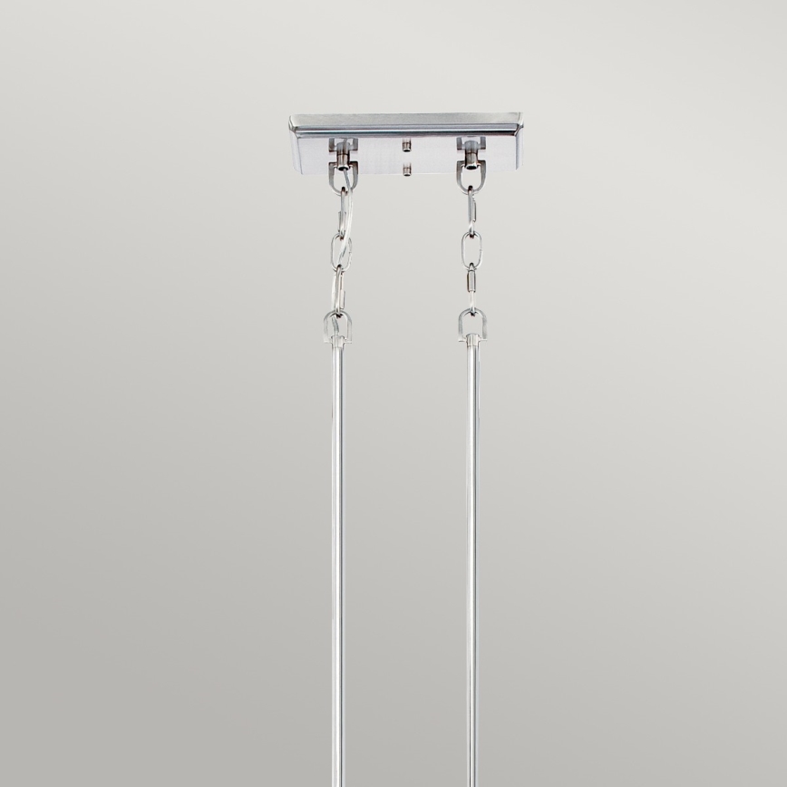 Quoizel - Chandelier on a chain EMERY 3xE27/100W/230V shiny chrome