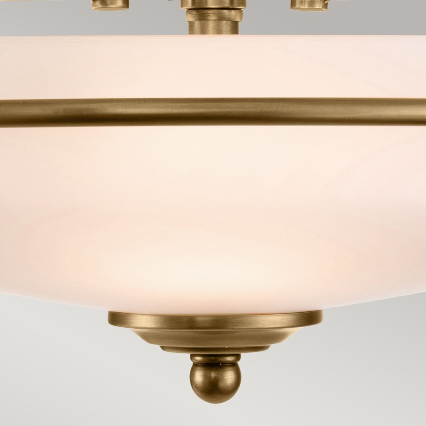 Quoizel - Ceiling light GRIFFIN 3xE27/60W/230V bronze