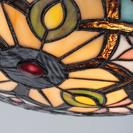 Quoizel - Tiffany LARISSA Ceiling Light 2xE27/40W/230V dia. 41.2 cm