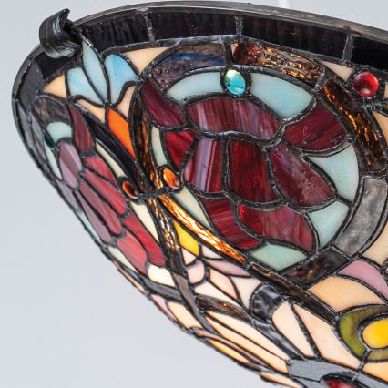 Quoizel - Tiffany LARISSA Ceiling Light 2xE27/40W/230V dia. 41.2 cm