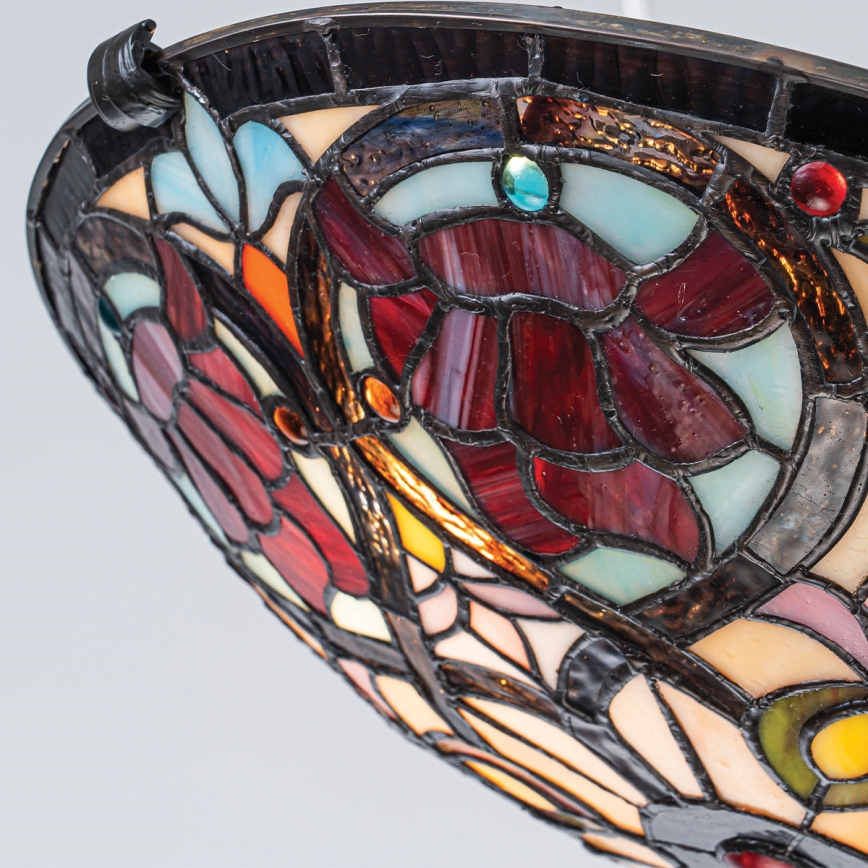 Quoizel - Tiffany LARISSA Ceiling Light 2xE27/40W/230V dia. 41.2 cm