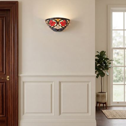 Quoizel - Tiffany Wall Sconce LARISSA 2xE14/40W/230V