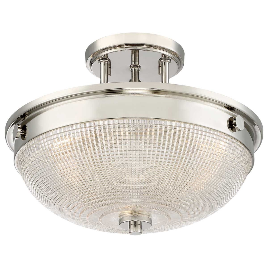 Quoizel - Surface-mounted chandelier MANTLE 2xE27/60W/230V shiny chrome