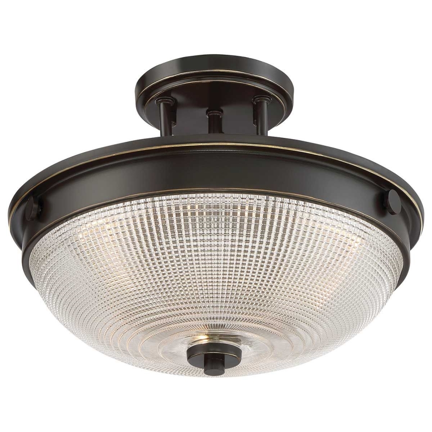 Quoizel - Surface-mounted chandelier MANTLE 2xE27/60W/230V bronze