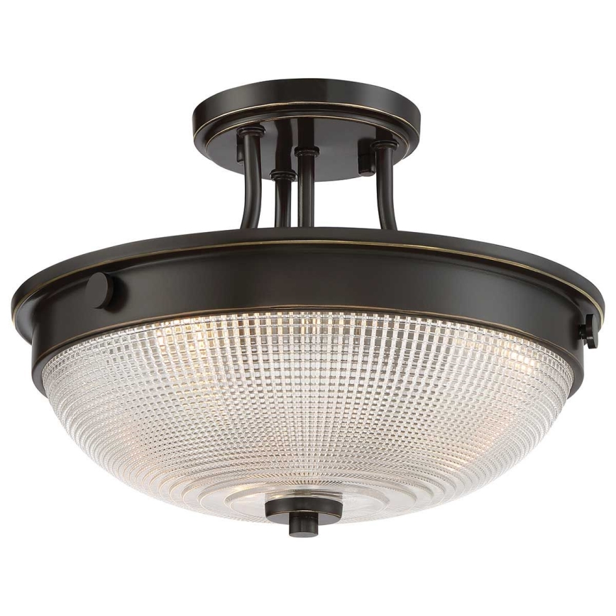 Quoizel - Surface-mounted chandelier MANTLE 2xE27/60W/230V bronze
