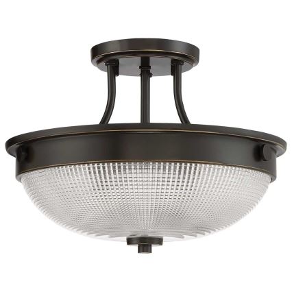 Quoizel - Surface-mounted chandelier MANTLE 2xE27/60W/230V bronze