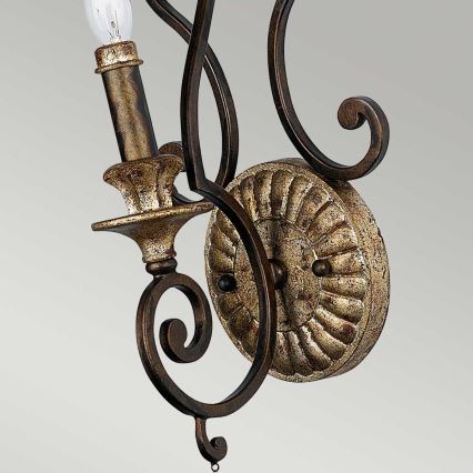 Quoizel - MARQUETTE Wall Sconce 1xE14/60W/230V Bronze