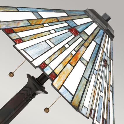 Quoizel - Tiffany MAYBECK Table Lamp 2xE27/60W/230V
