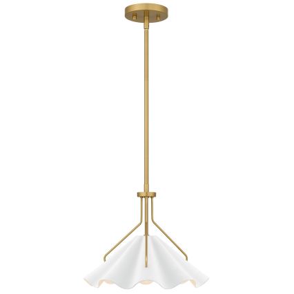 Quoizel - Chandelier on a pole MEJIA 1xE27/60W/230V d. 35,6 cm brass