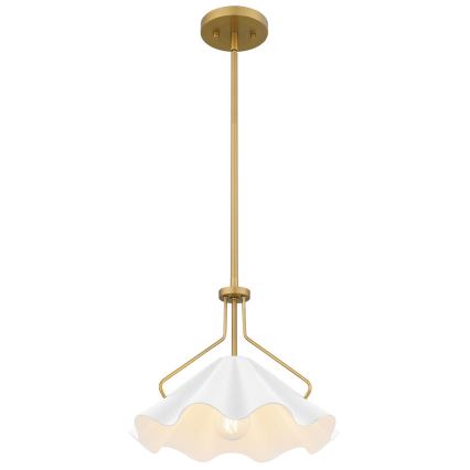 Quoizel - Chandelier on a pole MEJIA 1xE27/60W/230V d. 35,6 cm brass