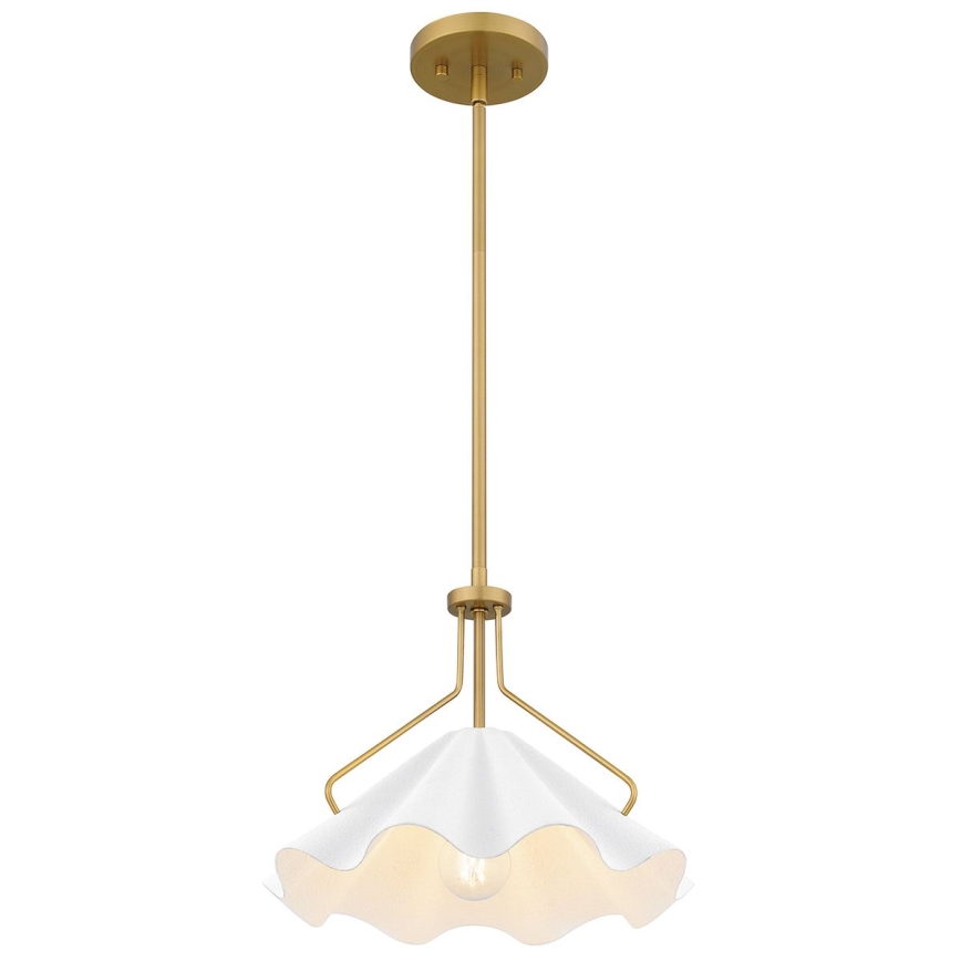 Quoizel - Chandelier on a pole MEJIA 1xE27/60W/230V d. 35,6 cm brass
