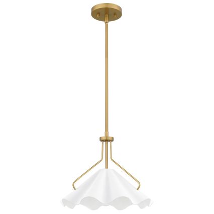 Quoizel - Chandelier on a pole MEJIA 1xE27/60W/230V d. 35,6 cm brass