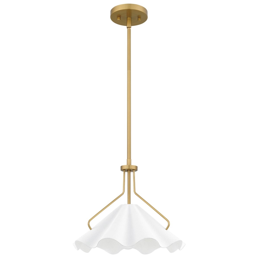 Quoizel - Chandelier on a pole MEJIA 1xE27/60W/230V d. 35,6 cm brass