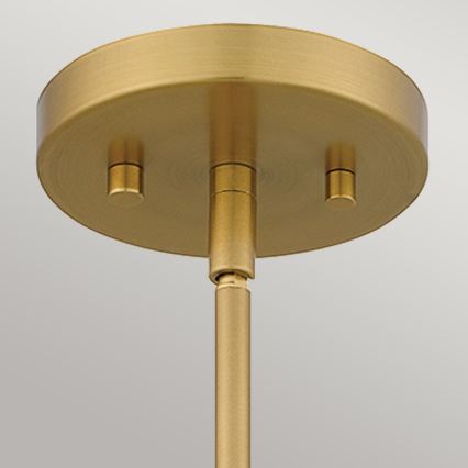Quoizel - Chandelier on a pole MEJIA 1xE27/60W/230V d. 35,6 cm brass