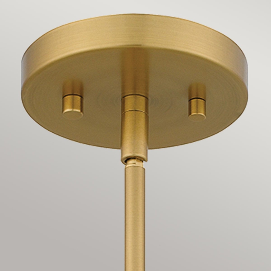 Quoizel - Chandelier on a pole MEJIA 1xE27/60W/230V d. 35,6 cm brass