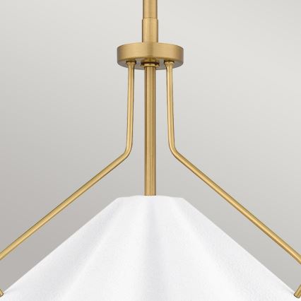 Quoizel - Chandelier on a pole MEJIA 1xE27/60W/230V d. 35,6 cm brass