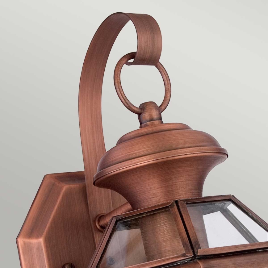 Quoizel - NEWBURY Outdoor Wall Light 1xE27/60W/230V IP44 Copper