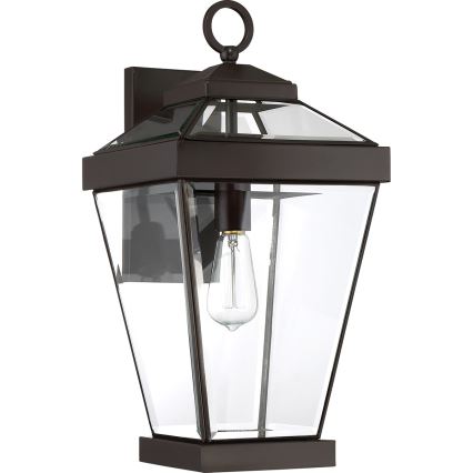 Quoizel - Outdoor wall light RAVINE 1xE27/60W/230V IP44 brown