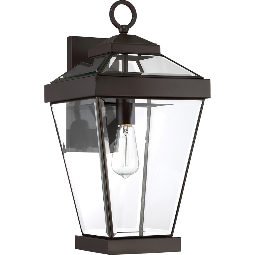 Quoizel - Outdoor wall light RAVINE 1xE27/60W/230V IP44 brown