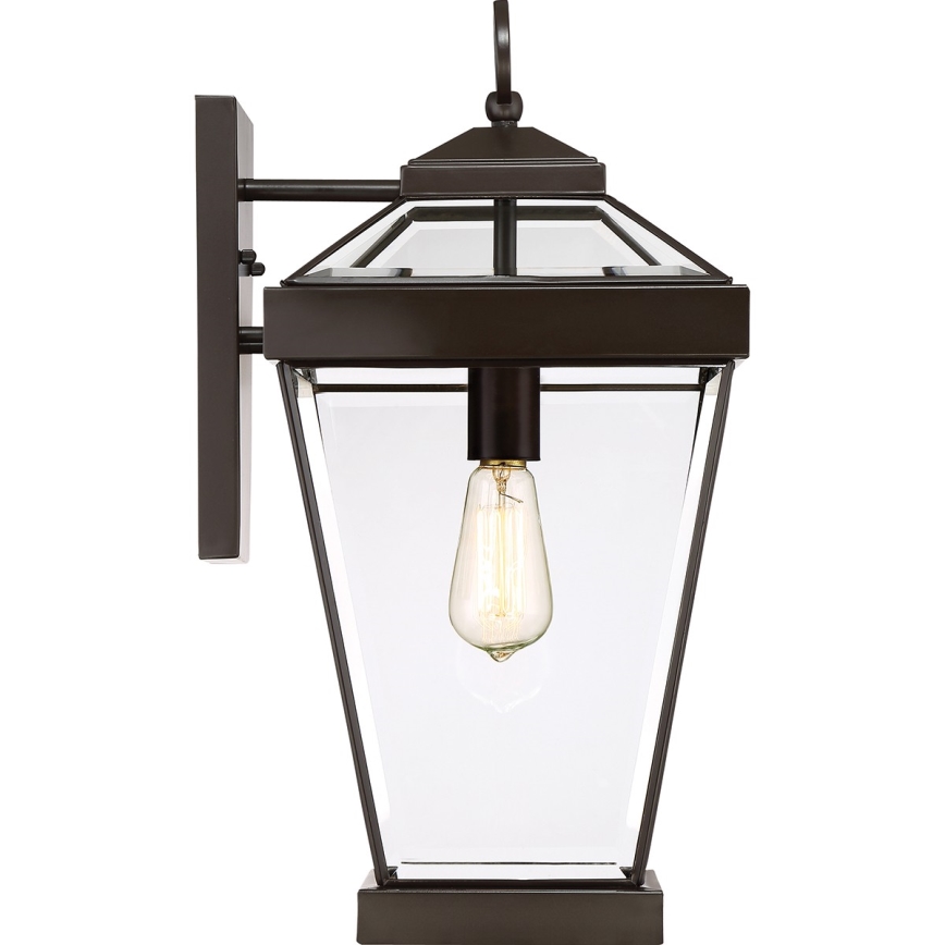 Quoizel - Outdoor wall light RAVINE 1xE27/60W/230V IP44 brown