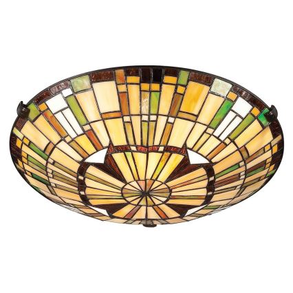 Quoizel - Ceiling light REED 2xE27/60W/230V d. 42 cm